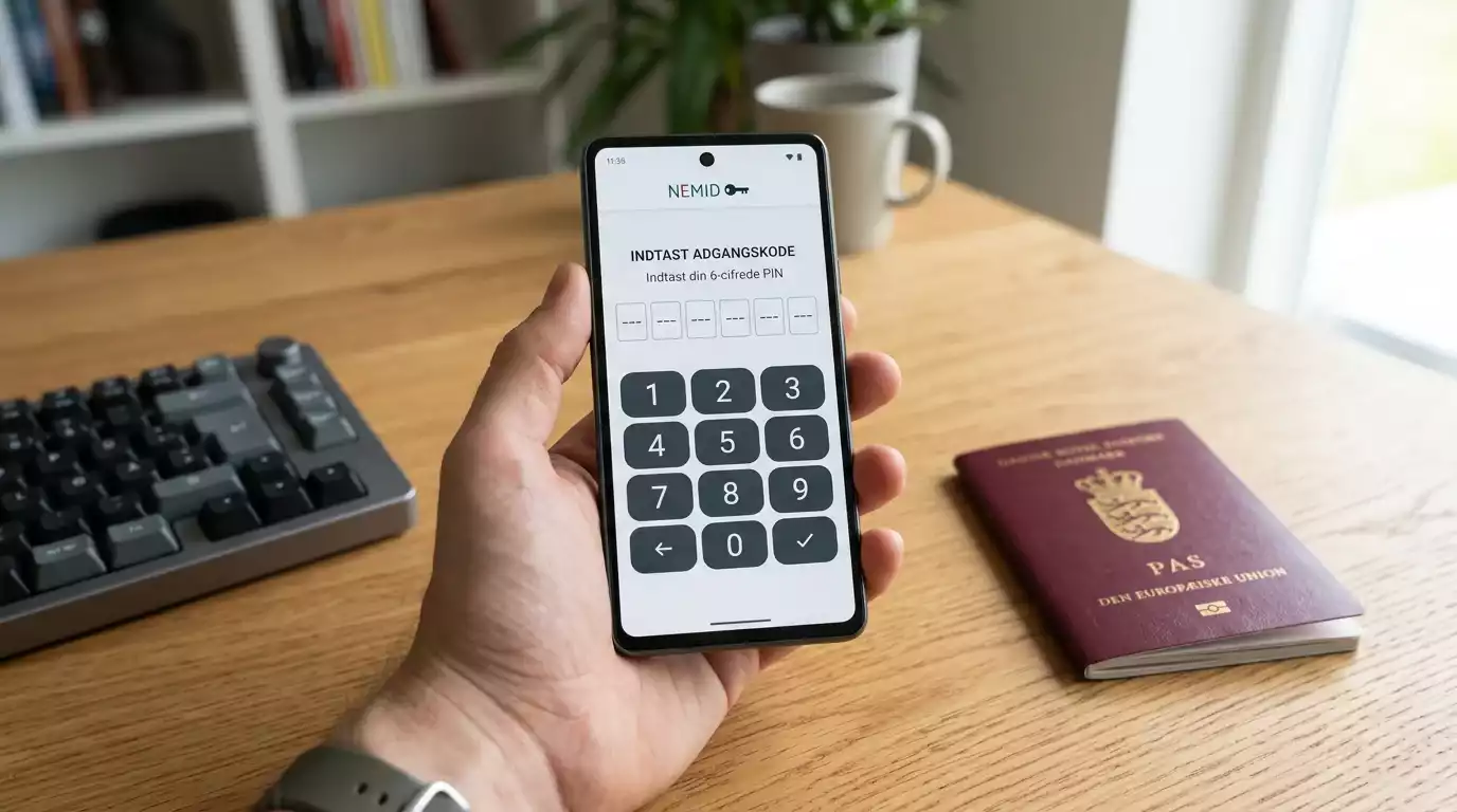 MitID Verifikation — Opret Konto hos Danske Bookmakere